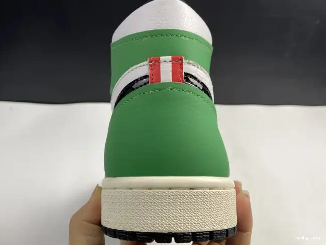 Cheap Husky Green DB4612-300 Jordan Retro Lucky 1 Air High 0420